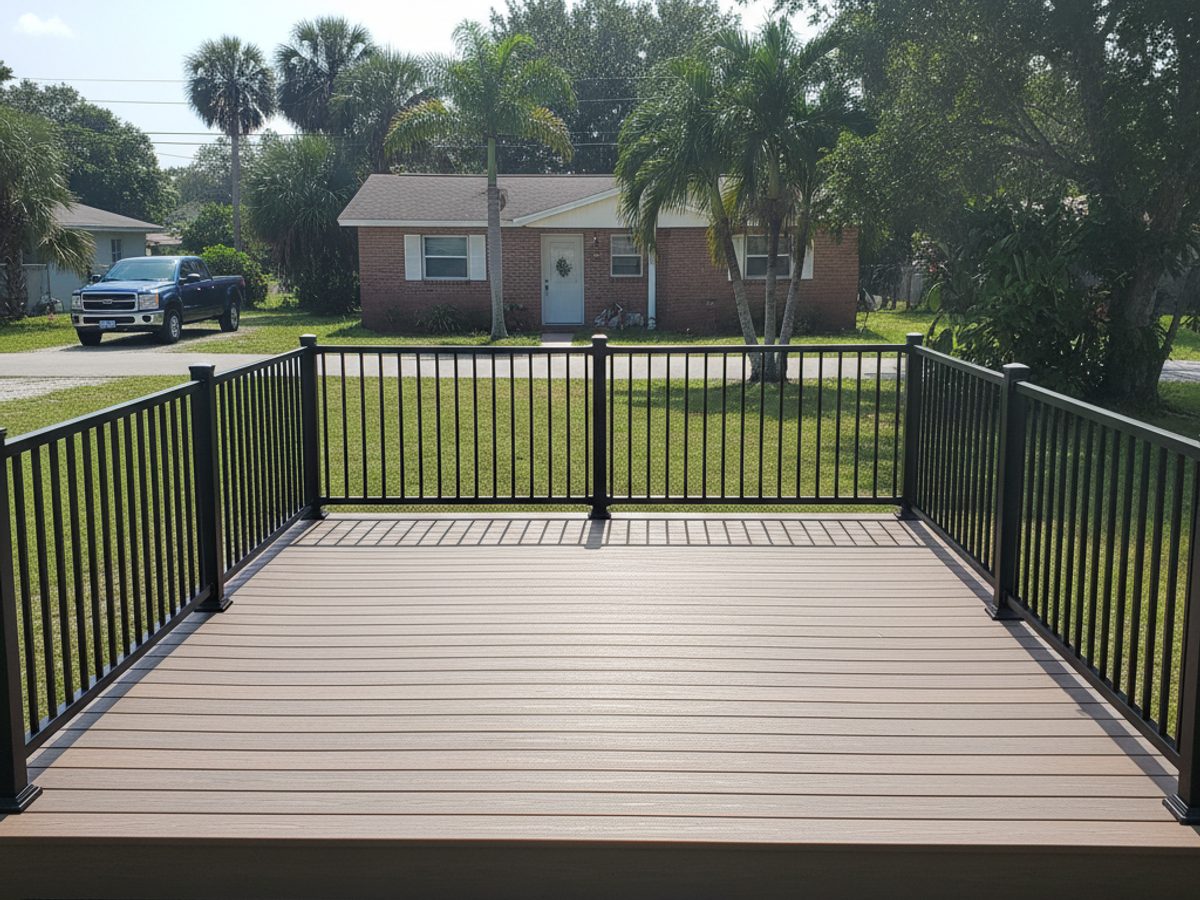 Deck Repair completed by Infinite Deck Company in Davie, FL